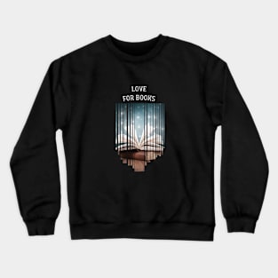 Fashion and books Crewneck Sweatshirt